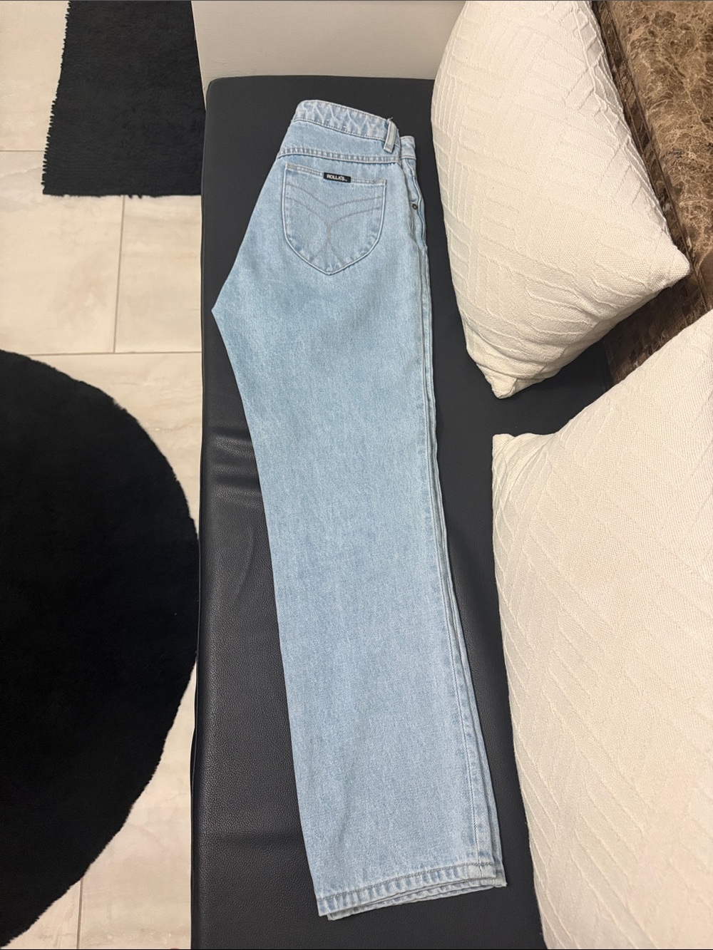 Rolla's Original High-Rise Straight Sunday Blue